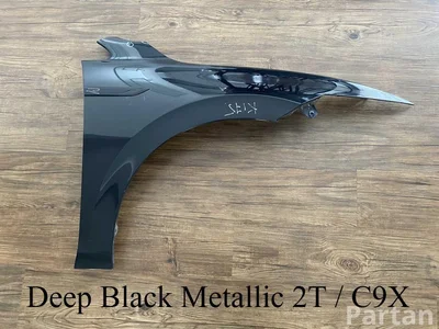 Volkswagen Deep Black Metallic 2T / C9X / DeepBlackMetallic2TC9X Golf VIII (CD1) 2021 Sparnas dešinė pusė - Paveiksliukas 1