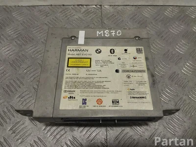 BMW 681943201, 6819432, CI681943201 7 (G11, G12) 2016 Radio z odtwarzaczem CD - Zdjęcie 1