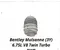 Bentley 3Y5.616.002.F, 3Y5-616849, R308611605C / 3Y5616002F, 3Y5616849, R308611605C MULSANNE (3Y_) 2015 pneumatinė spyruoklė dešinysis galinis - Nuotrauka 1