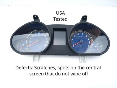 Maserati 555000810802, JE1515J3M GRAN TURISMO 2012 Dashboard (instrument cluster) mph Automatic Transmission - Image 1