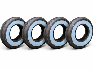 Chevrolet Kontio WhitePaw Classic Whitewall 83mm balta juostas KOMPLEKTAS M+S / KontioWhitePawClassicWhitewall83mmbaltajuostasKOMPLEKTASMS SILVERADO 2500 HD 2025 Reifen R15 235/ /75