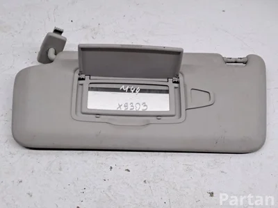 Mercedes-Benz A0078173620 C-CLASS (W205) 2016 Saulės skydelis su veidrodėliu kairė pusė - Paveiksliukas 1