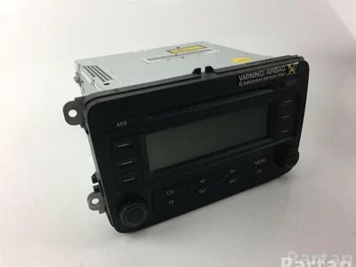 Volkswagen 5M0035186 GOLF PLUS (5M1, 521) 2005 Radio / lecteur CD - Image 1