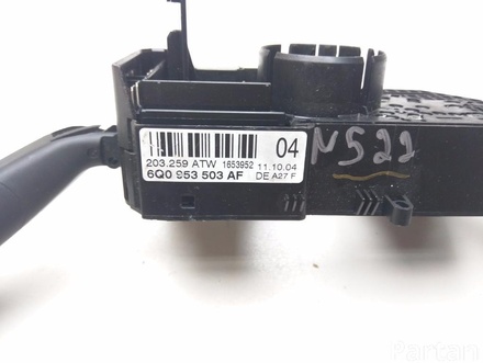 VW 6Q0 953 503 AF / 6Q0953503AF POLO (9N_) 2004 Steering column multi-switch