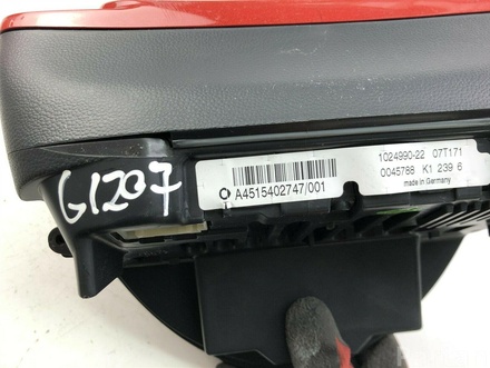 SMART A4515402747 FORTWO Cabrio (450) 2007 Dashboard