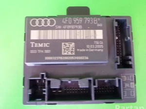 Audi 4F0 959 793 B, 4F0 910 793 B / 4F0959793B, 4F0910793B A6 (4F2, C6) 2005 Unité de commande pour porte Left Front