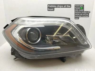 Mercedes-Benz A1668202661, A1669002800 GL-CLASS (X166) 2013 Phare USA - Image 1