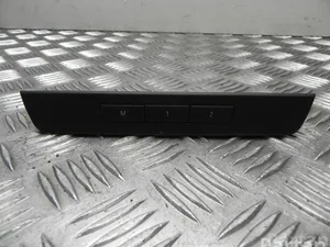 BMW 9215753 7 (F01, F02, F03, F04) 2014 Interrupteur à mémoire pour le réglage du siège