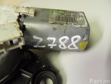 PEUGEOT 9684626780 207 SW (WK_) 2010 Wiper Motor Rear