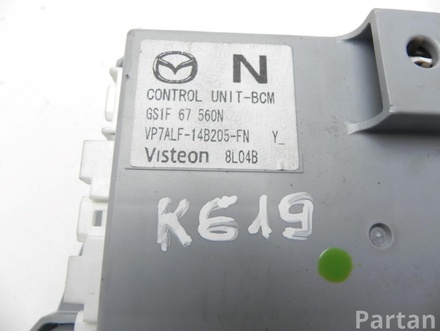 MAZDA GS1F67560N 6 Saloon (GH) 2010 Central electronic control unit for comfort system