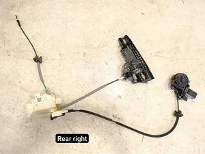 Bentley 4M0839016, 4M0839016K, 4M0839004 BENTAYGA 2017 Durų užraktas dešinysis galinis