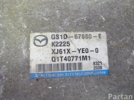 MAZDA GS1D-67880-E / GS1D67880E 6 Saloon (GH) 2009 Power Steering control unit