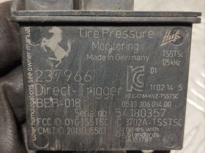 Maserati 237966 GRAN TURISMO 2014 Unité de contrôle pour la surveillance de la pression des pneus - Image 1