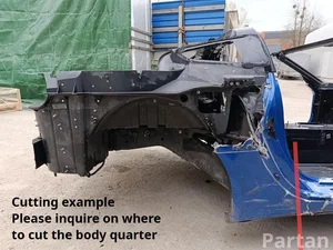 Chevrolet CORVETTE (C7) 2015 Kėbulo ketvirtis dešinysis galinis