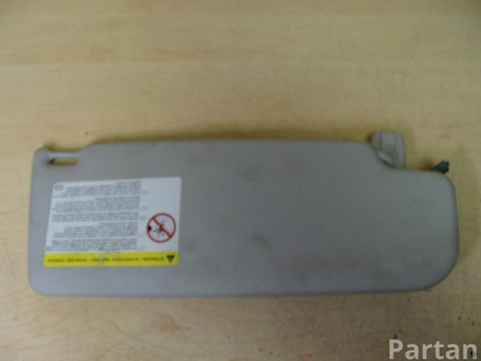 VW 3C0 857 551 AB / 3C0857551AB PASSAT (3C2) 2008 Sun Visor with mirror left side