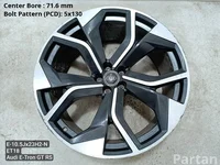 Audi 4M8601025AG, 4M8601025AH, 4M8601025AF, 4M8601025AP, 4M8601025BB E-TRON GT Sedán (F83, F8P) 2024 Llantas de aleación R23 ET18 5X130 EJ 10.5