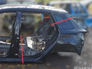 Seat IBIZA V (KJ1) 2020 Partie arrière complète (carrosserie)