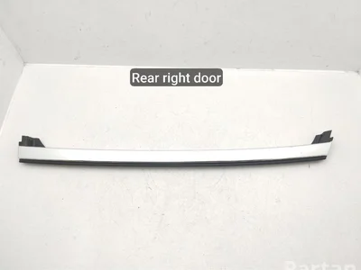 Rolls-Royce 7200342, 51357200342 GHOST (RR4) 2010 Décoration de cadre de verre porte Right Rear - Image 1