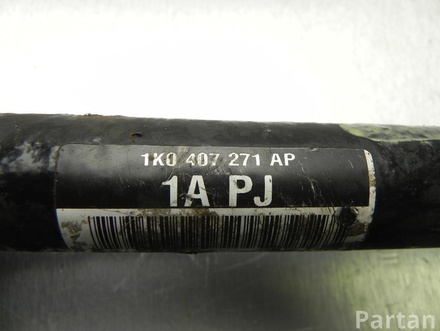 VW 1K0 407 271 AP / 1K0407271AP GOLF V (1K1) 2007 Drive Shaft Left Front