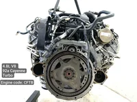 Porsche CFT, CFTB, CFT001722, 94837504903, 91810728122, 94837505003, 94830705510 CAYENNE (92A) 2015 Moteur complet