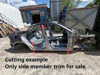 Audi Q8 (4MN, 4MT) 2021 Side sill Right - Image 1