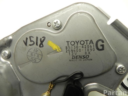 TOYOTA 85130-42061 / 8513042061 RAV 4 III (_A3_) 2009 Wiper Motor Rear