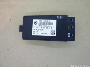 BMW 9216468, 61359216468 3 (F30, F80) 2012 Unité de commande pour siège Right Rear Left Rear Left Front Right Front