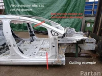 Mercedes-Benz A2976226800, A2976223200, A2976372800, A2976223400 EQS (V297) 2022 Karosserie viertel vorne rechts