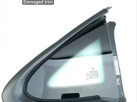 Porsche 9J1845298M, 9J1845332, 43R00049 Taycan 2021 Türscheibe feststehend rechts