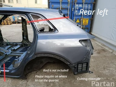 Audi E-Tron 2019 Kėbulo ketvirtis kairysis galinis - Paveiksliukas 1