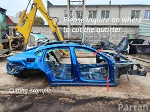 Porsche PANAMERA (971) 2017 Kėbulo ketvirtis dešinė priekis