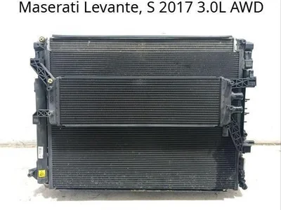 Maserati 16485594, 5020861, 670037578, 16474838, 670009821 LEVANTE 2017 Radiateur complect - Image 1
