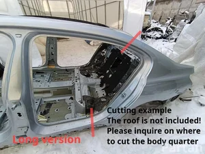 BMW 7 (G11, G12) 2016 Karosserie viertel hinten links