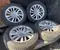 Volkswagen 760601025E Touareg III CR 2019 Jantes en alliage complect 5x112  R19 EJ 8.0 ET28 - Image 1