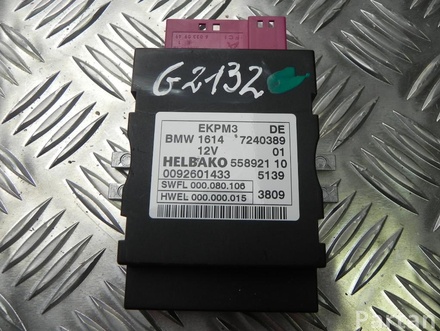 BMW 7240389 7 (F01, F02, F03, F04) 2012 Control unit for fuel delivery unit