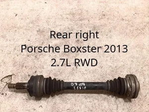 Porsche 981.332.024.50 / 98133202450 BOXSTER (981) 2013 Wał napędowy z tyłu po prawej