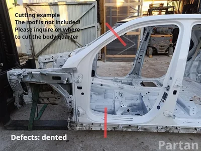 Mercedes-Benz A1676371301, A1676269300, 1676260700 GLE (W167) (2019 ...) 2022 Cuarto cuerpo del coche Left Front - Imagen 1