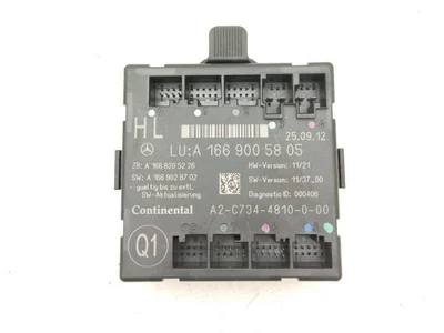 Mercedes-Benz A1669005805 GL-CLASS (X166) 2013 Unité de commande pour porte Left Rear - Image 1