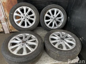 Volkswagen 2K7601025A Caddy V 2021 Felgi aluminiowe zestaw 5x112 R17 EJ 6.5 ET49