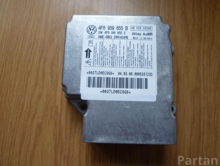 AUDI 4F0 959 655 B, 4F0 910 655 E / 4F0959655B, 4F0910655E A6 (4F2, C6) 2006 Air bag control module