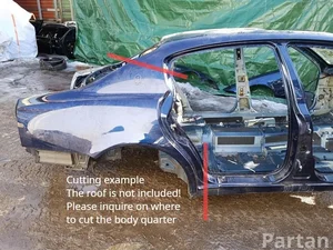 Maserati QUATTROPORTE V 2011 Body quarter Right Rear