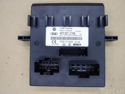 AUDI 4F0 907 279 B / 4F0907279B A6 (4F2, C6) 2005 Body control module BCM FEM SAM BSI