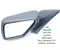 Ford USA RL3417683, RL3417683FB, RL3417683FB5YGY, 0416245, 1607842 F-150 LIGHTNING Crew Cab Pickup 2025 Outside Mirror Left Turn signal Suround light Kamera Blind spot Warning - Image 1