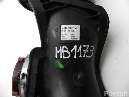 MERCEDES-BENZ A 642 090 17 42, A 642 090 00 48 / A6420901742, A6420900048 S-CLASS (W222, V222, X222) 2015 Intake air duct