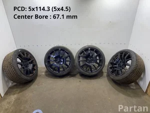 Maserati 231479, 231481, 228799 GRAN TURISMO 2008 Llantas de aleación R20 EJ 8.5 EJ 10.5 5x114.3