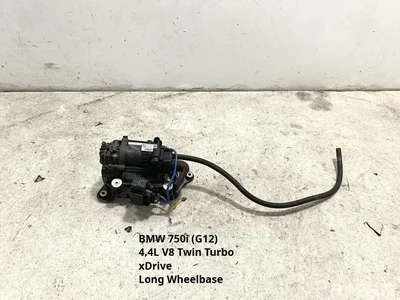 BMW 6884682, 6884682-04, 37206884682, 194127, 194127-10, 4420510231, 4725530110, W000142464, 4460970162 / 6884682, 688468204, 37206884682, 194127, 19412710, 4420510231, 4725530110, W000142464, 4460970162 7 (G11, G12) 2021 Kompresorius, orinės važiuoklės - Nuotrauka 1
