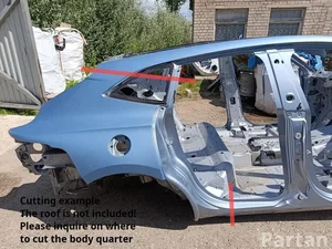 Aston Martin DBX 2021 Body quarter Right Rear