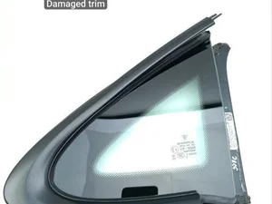 Porsche 9J1845298M, 9J1845332, 43R00049 Taycan 2021 Türscheibe feststehend rechts