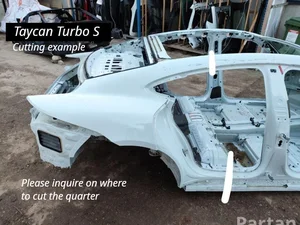 Porsche Taycan 2021 Quart de corps Right Rear