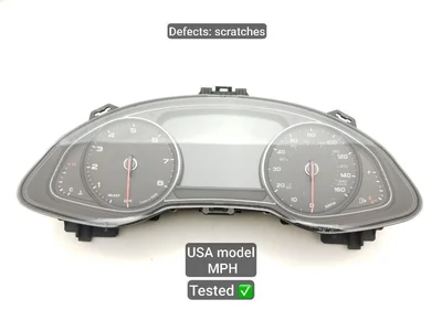 Audi 4M0920880B, 4M0920880 Q7 (4M) 2017 Kombiinstrumente mph Automatikgetriebe - Bild 1
